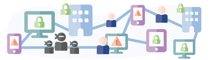 BLOG-ISO27001-Porque las empresas necesitan ISO 27001_IlustracionCiberataques